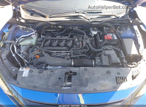 SHHFK7H67MU415036 2021 HONDA CIVIC Blue უკანა ხედი