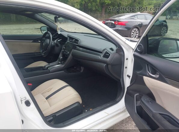 SHHFK7H68LU219735 2020 HONDA CIVIC White Widok wnętrza z przodu