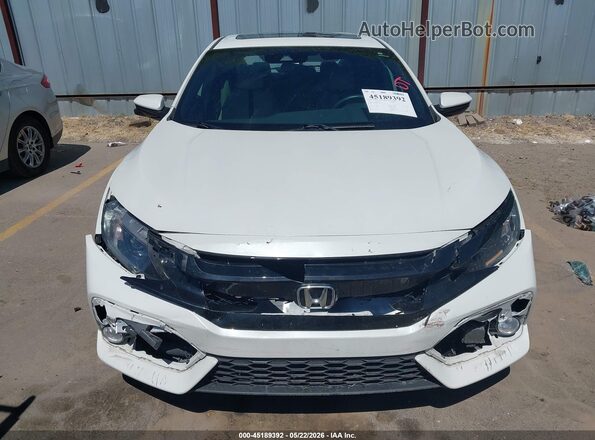 SHHFK7H68MU202516 2021 HONDA CIVIC White Widok zestawu wskaźników