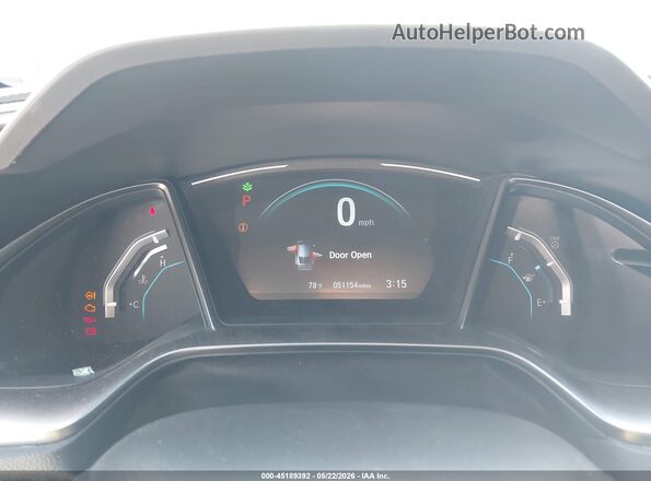 SHHFK7H68MU202516 2021 HONDA CIVIC White Widok tylnych siedzeń
