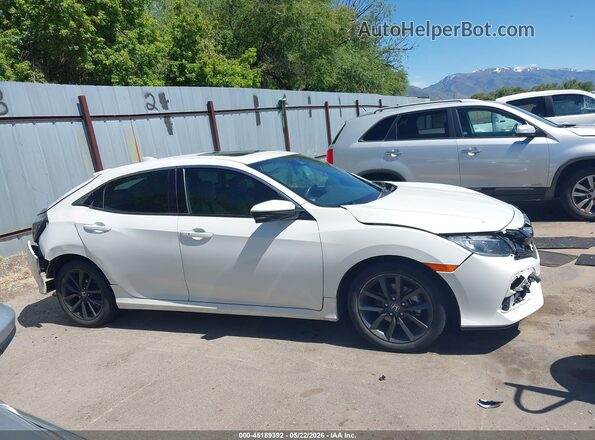 SHHFK7H68MU202516 2021 HONDA CIVIC White Widok wnętrza z tyłu
