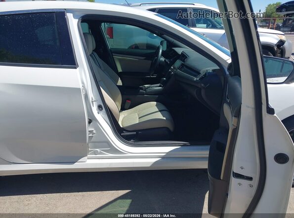 SHHFK7H68MU202516 2021 HONDA CIVIC White Widok wnętrza z przodu