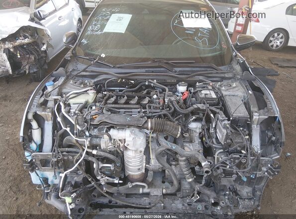 SHHFK7H68MU211474 2021 HONDA CIVIC Gray Widok z tyłu