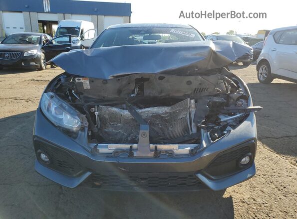SHHFK7H69KU201128 2019 HONDA CIVIC Gray 