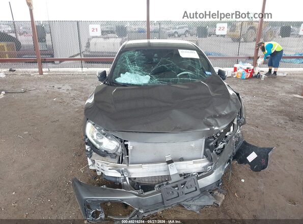 SHHFK7H69KU418596 2019 HONDA CIVIC Gray Instrument cluster view