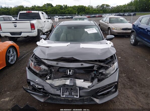 SHHFK7H69LU226094 2020 HONDA CIVIC Бежевый Вид щитка приборов