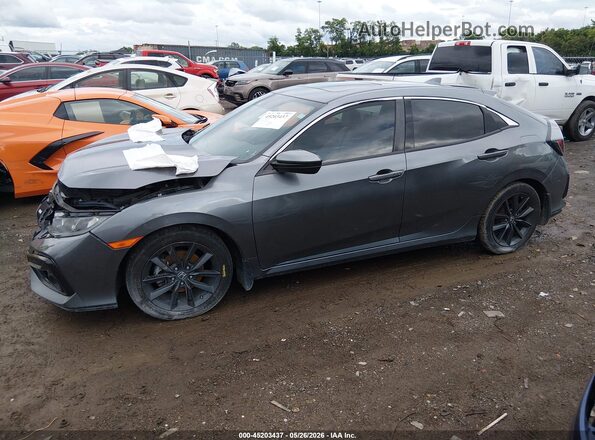 SHHFK7H69LU226094 2020 HONDA CIVIC Бежевый Панорамный вид салона 360°