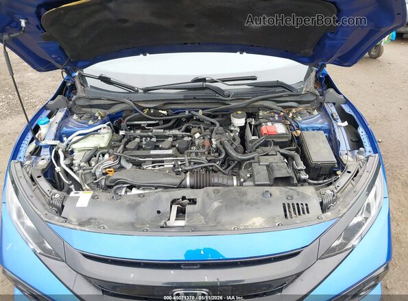 SHHFK7H6XKU409065 2019 HONDA CIVIC Blue 