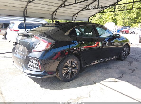 SHHFK7H75HU409122 2017 HONDA CIVIC Black Tył prawy
