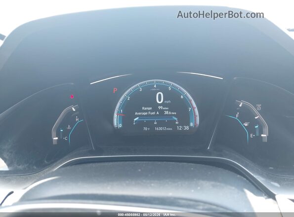 SHHFK7H7XHU211491 2017 HONDA CIVIC Silver Widok tylnych siedzeń