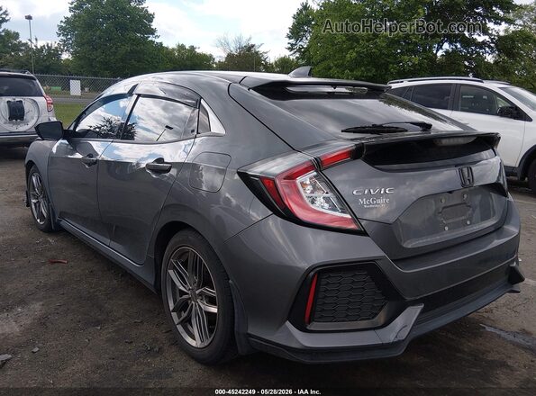 SHHFK7H7XHU407138 2017 HONDA CIVIC Gray 