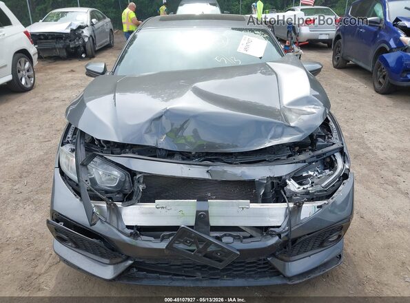 SHHFK7H7XHU410010 2017 HONDA CIVIC Gray Widok zestawu wskaźników