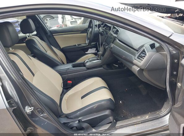 SHHFK7H7XHU410010 2017 HONDA CIVIC Gray Widok wnętrza z przodu