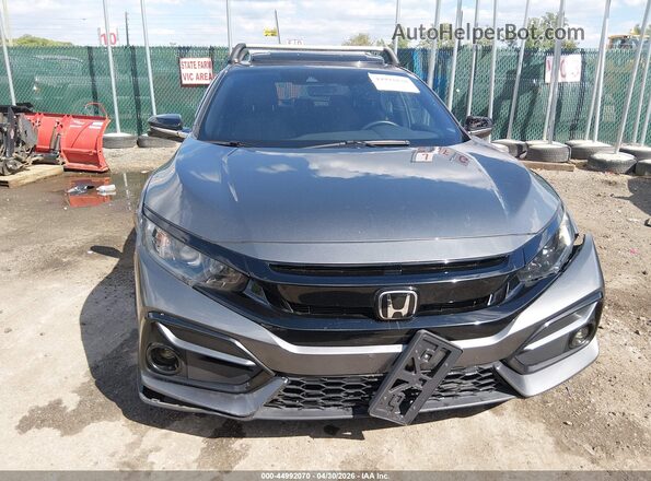 SHHFK7H83LU411520 2020 HONDA CIVIC Gray Widok z przodu