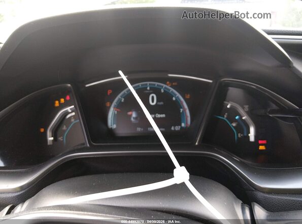 SHHFK7H83LU411520 2020 HONDA CIVIC Gray Widok tylnych siedzeń