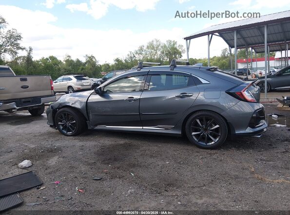 SHHFK7H83LU411520 2020 HONDA CIVIC Gray Widok wnętrza 360 stopni