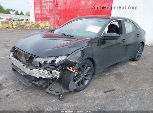 SHHFK7H83LU414174 2020 HONDA CIVIC Черный Передняя левая четверть