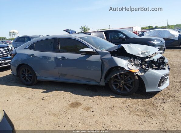 SHHFK7H84LU415107 2020 HONDA CIVIC Navy Вид задньої частини салону