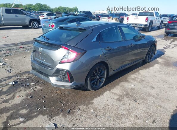 SHHFK7H89LU222483 2020 HONDA CIVIC Gray 