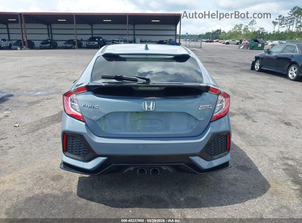 SHHFK7H91KU217513 2019 HONDA CIVIC Gray 