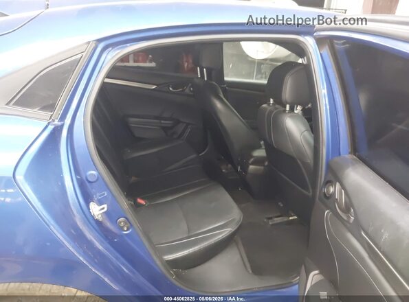 SHHFK7H94HU421554 2017 HONDA CIVIC Blue Widok naklejki z numerem VIN