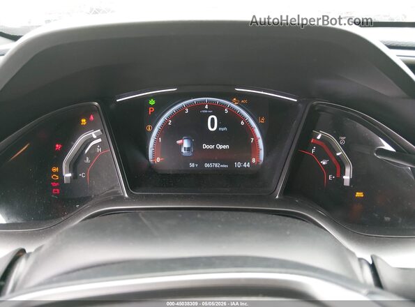 SHHFK7H94LU216227 2020 HONDA CIVIC White Вид задніх сидінь