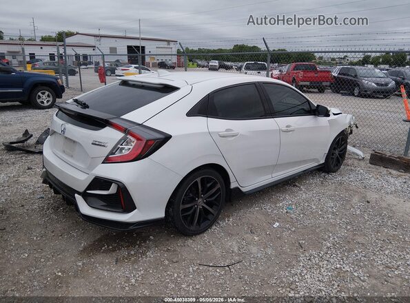 SHHFK7H94LU216227 2020 HONDA CIVIC White Задня права чверть