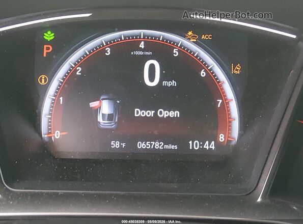 SHHFK7H94LU216227 2020 HONDA CIVIC White 