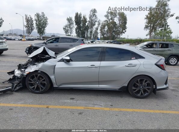 SHHFK7H95HU428898 2017 HONDA CIVIC Silver Widok wnętrza 360 stopni