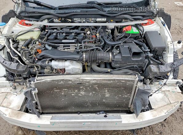 SHHFK7H99HU220037 2017 HONDA CIVIC Белый Вид задней части салона