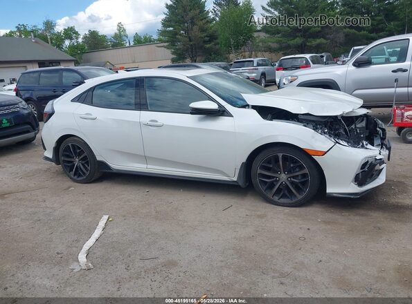 SHHFK7H99MU417462 2021 HONDA CIVIC White Widok zestawu wskaźników