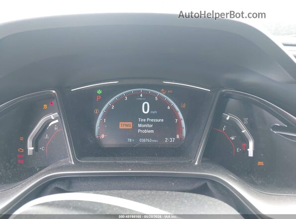 SHHFK7H99MU417462 2021 HONDA CIVIC White Widok tylnych siedzeń
