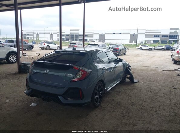 SHHFK7H9XKU200435 2019 HONDA CIVIC Gray Rear right