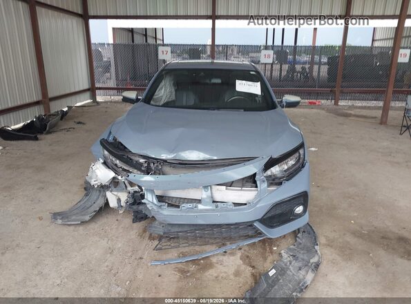 SHHFK7H9XKU200435 2019 HONDA CIVIC Gray Instrument cluster view