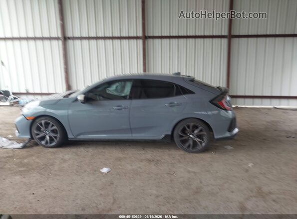 SHHFK7H9XKU200435 2019 HONDA CIVIC Gray 360 interior view