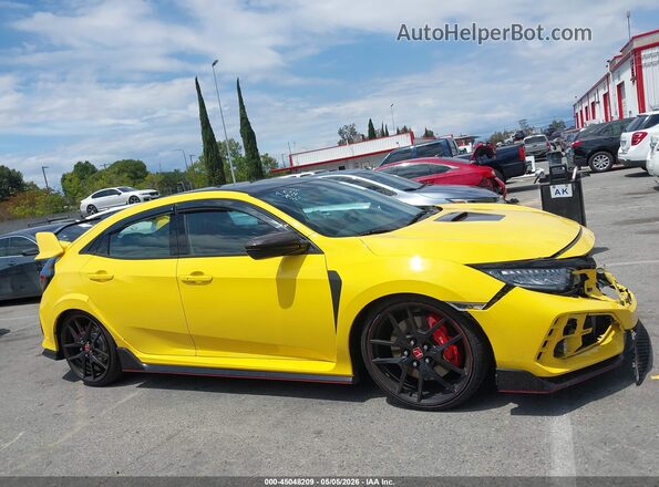 SHHFK8G05MU203769 2021 HONDA CIVIC TYPE R Yellow 