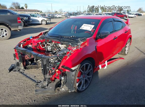 SHHFK8G76JU201098 2018 HONDA CIVIC Red Vista frontal