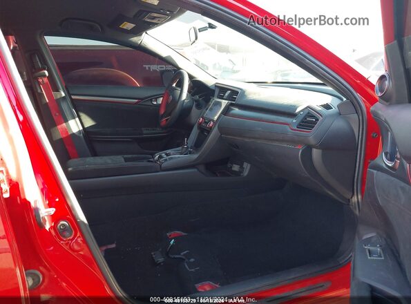 SHHFK8G76JU201098 2018 HONDA CIVIC Red Vista interior delantera