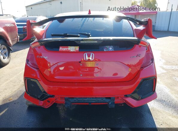 SHHFK8G76JU201098 2018 HONDA CIVIC Red 