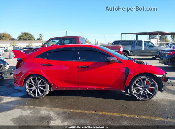 SHHFK8G76JU201098 2018 HONDA CIVIC Red Vista interior de 360 grados