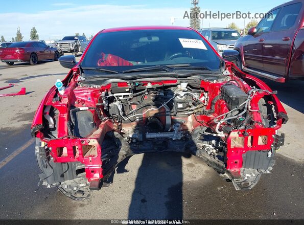 SHHFK8G76JU201098 2018 HONDA CIVIC Red Vista interior trasera