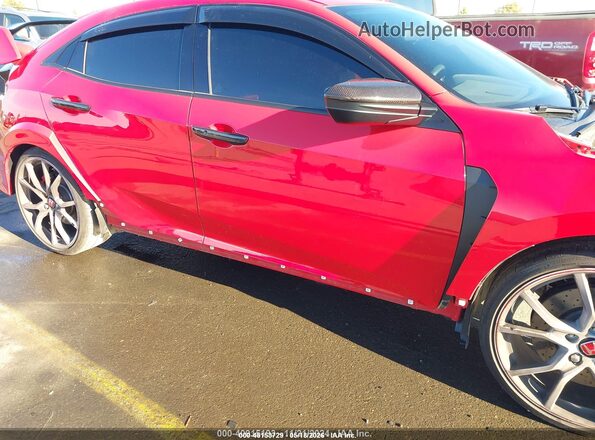 SHHFK8G76JU201098 2018 HONDA CIVIC Red 