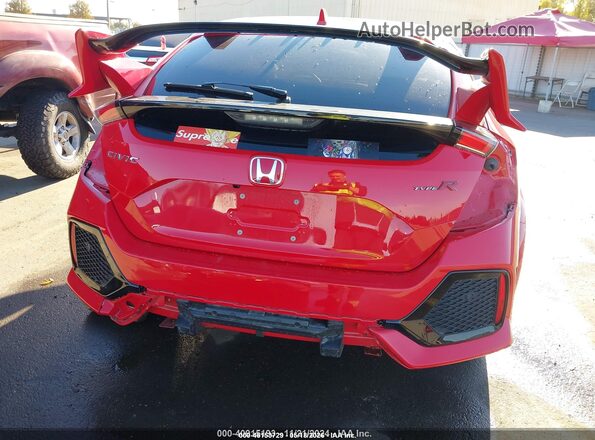 SHHFK8G76JU201098 2018 HONDA CIVIC Red 