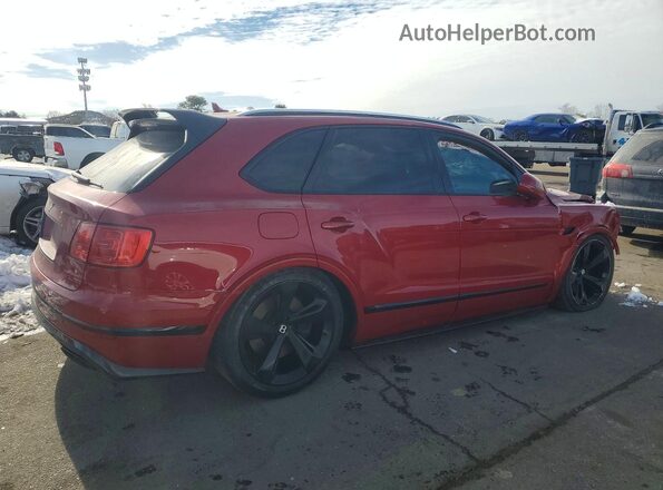 SJAAC2ZVXJC020098 2018 BENTLEY BENTAYGA Red 