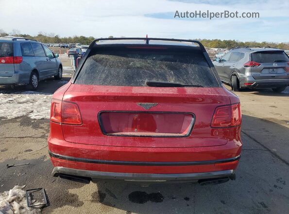 SJAAC2ZVXJC020098 2018 BENTLEY BENTAYGA Red 