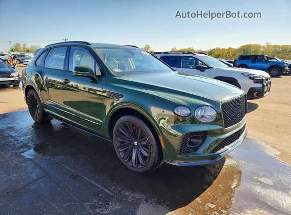 SJAAR2ZV9PC021377 2023 BENTLEY BENTAYGA Green Przód prawy