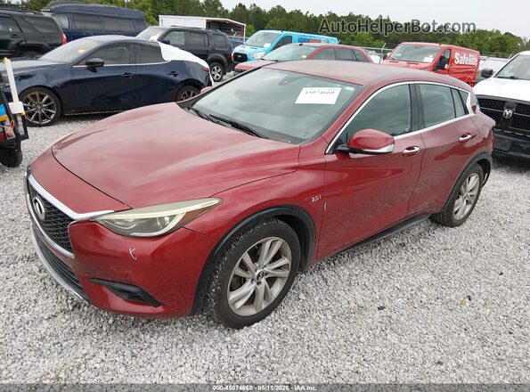 SJKCH5CP6HA034068 2017 INFINITI QX30 Maroon Front left