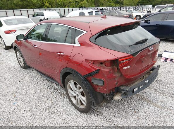 SJKCH5CP6HA034068 2017 INFINITI QX30 Maroon Rear left
