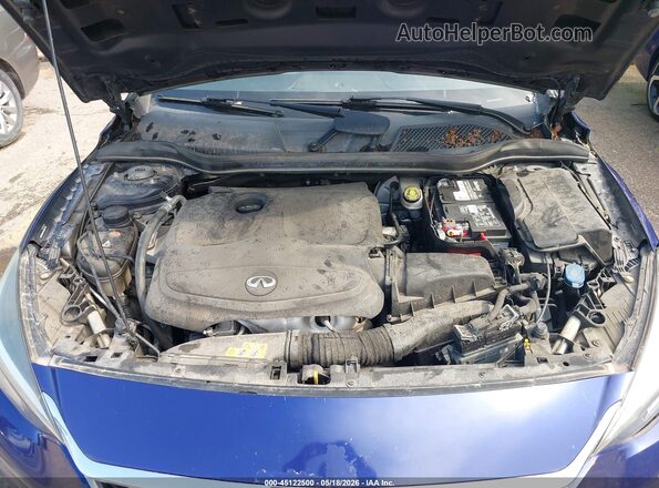 SJKCH5CPXKA007723 2019 INFINITI QX30 Blue უკანა ხედი