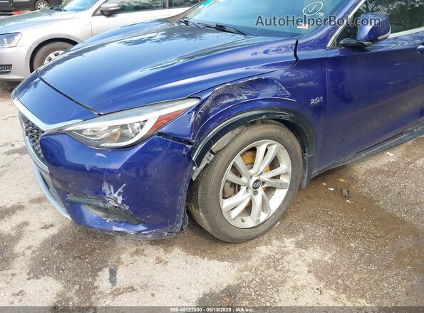 SJKCH5CPXKA007723 2019 INFINITI QX30 Blue წინა ხედი